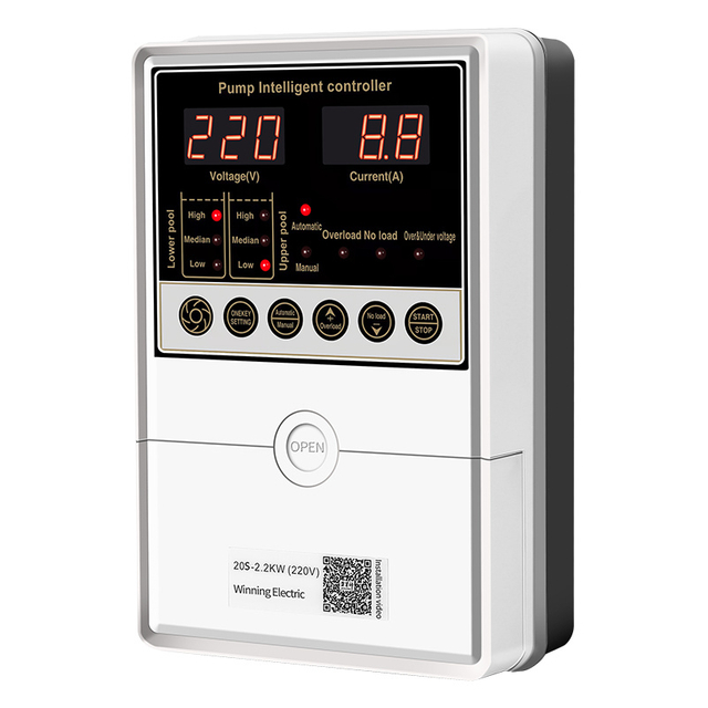 Bo&icirc;te de commande de pompe monophas&eacute;e 20S 2,2 kW 220 V