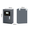 Contr&ocirc;leur de pression de surpression de pompe &agrave; eau automatique triphas&eacute; 7,5 kw