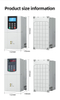 JNN LW-9000 3 phases AC 380V 0-200kW 600HZ Vfd onduleur syst&egrave;me de contr&ocirc;le de pompe &agrave; eau onduleurs solaires r&eacute;gulation de fr&eacute;quence de tension