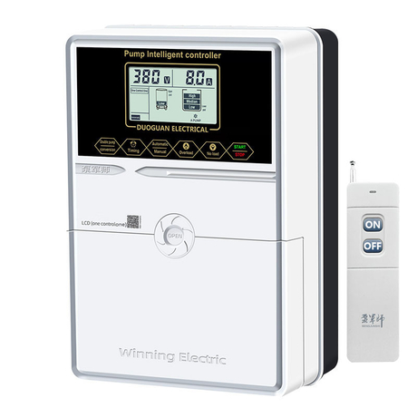 Controlador de bomba de agua individual con control remoto autom&aacute;tico de 4kw